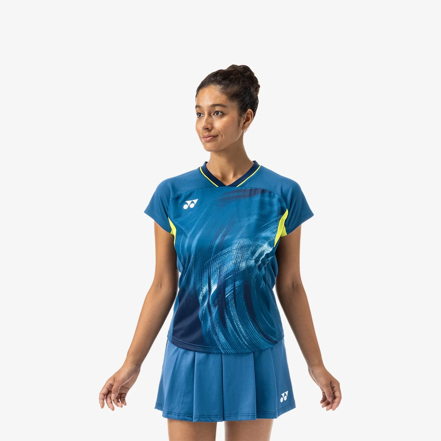 Yonex Women's Crew Neck Tournament Shirt 20769NSK (Night Sky)