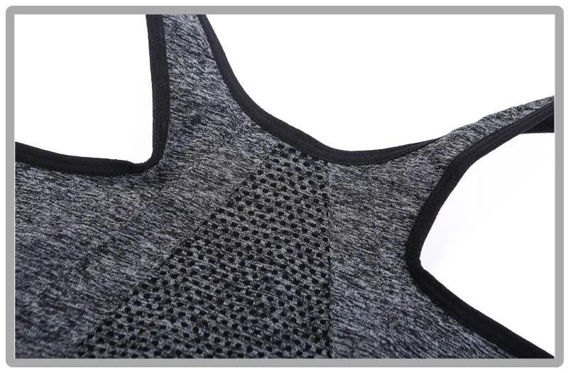 Zipper Shockproof Sports Bra